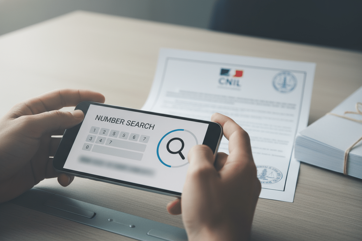 Ce que la loi autorise et interdit en matière de recherche sur un numéro